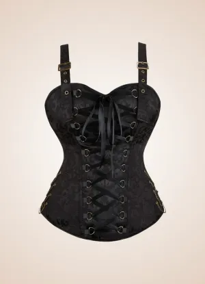 Black Pirate Steampunk Corset