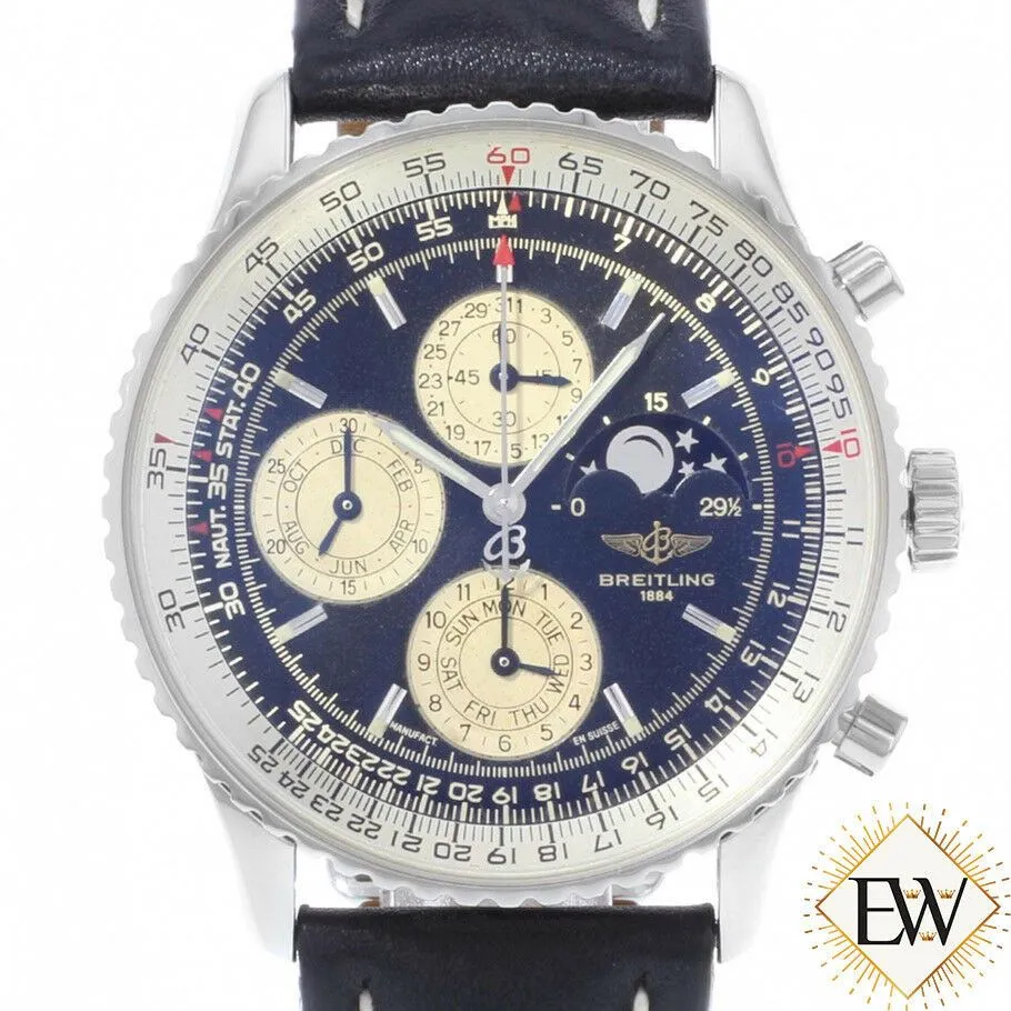 Breitling Navitimer 1461 A19022 Chronograph Perpetual Calendar Moon Watch LE 250