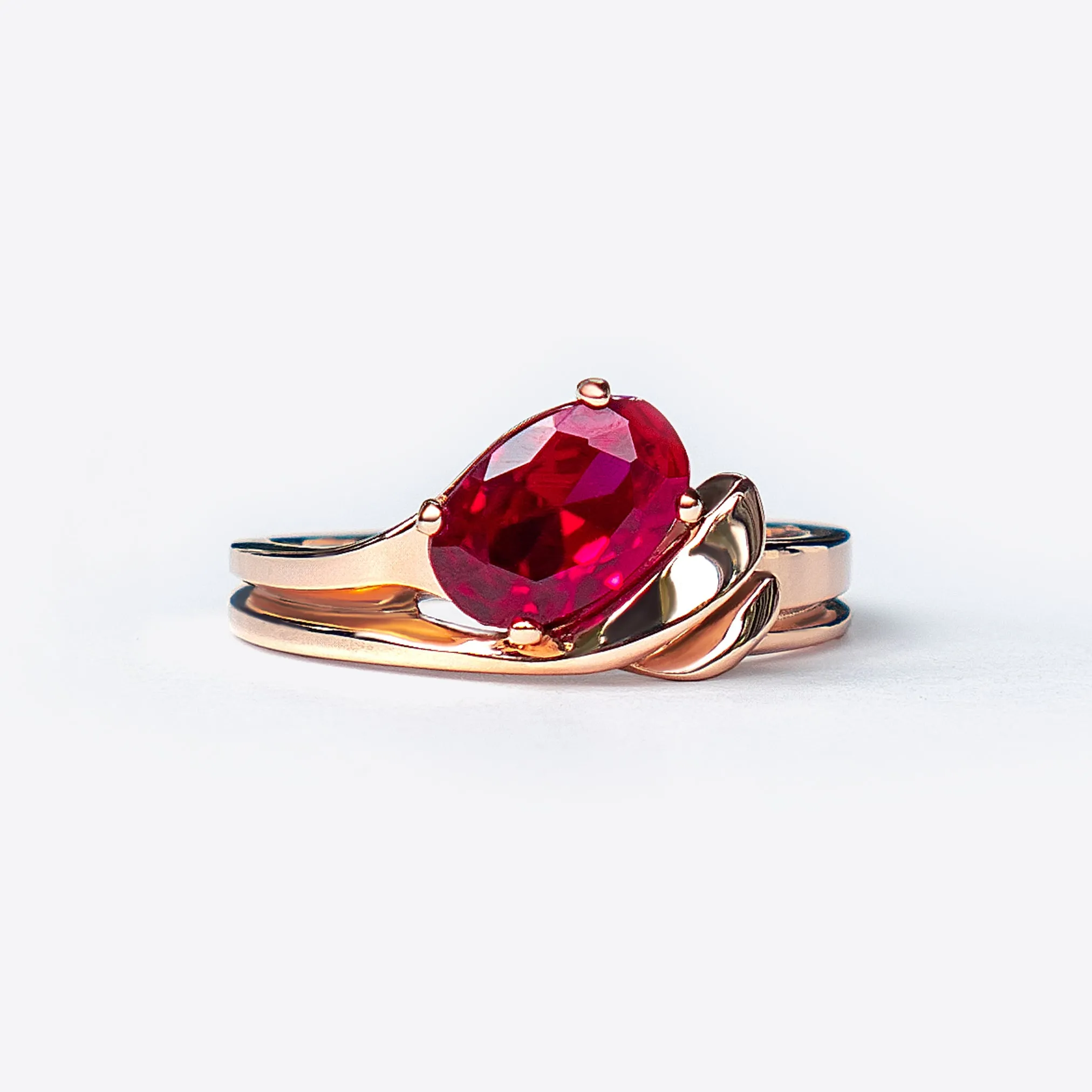 Calyx Gemstone Ring