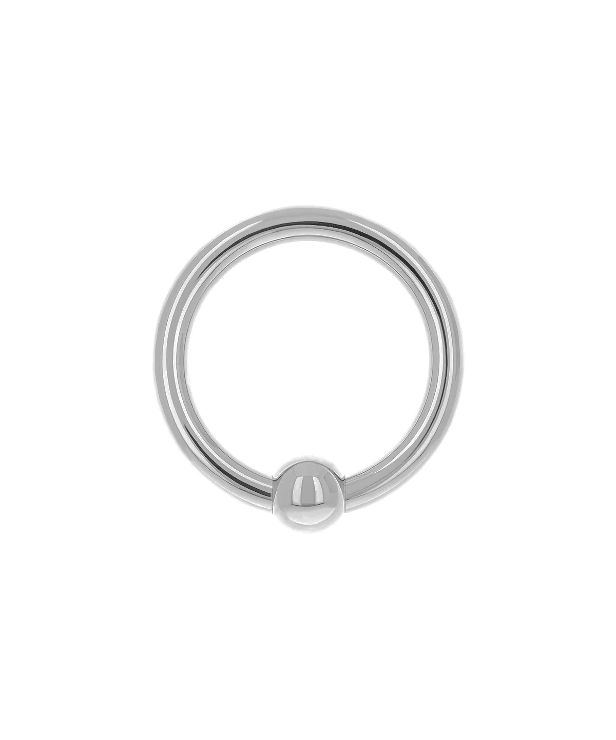 Captive Bead Ring with Bead - Niobium