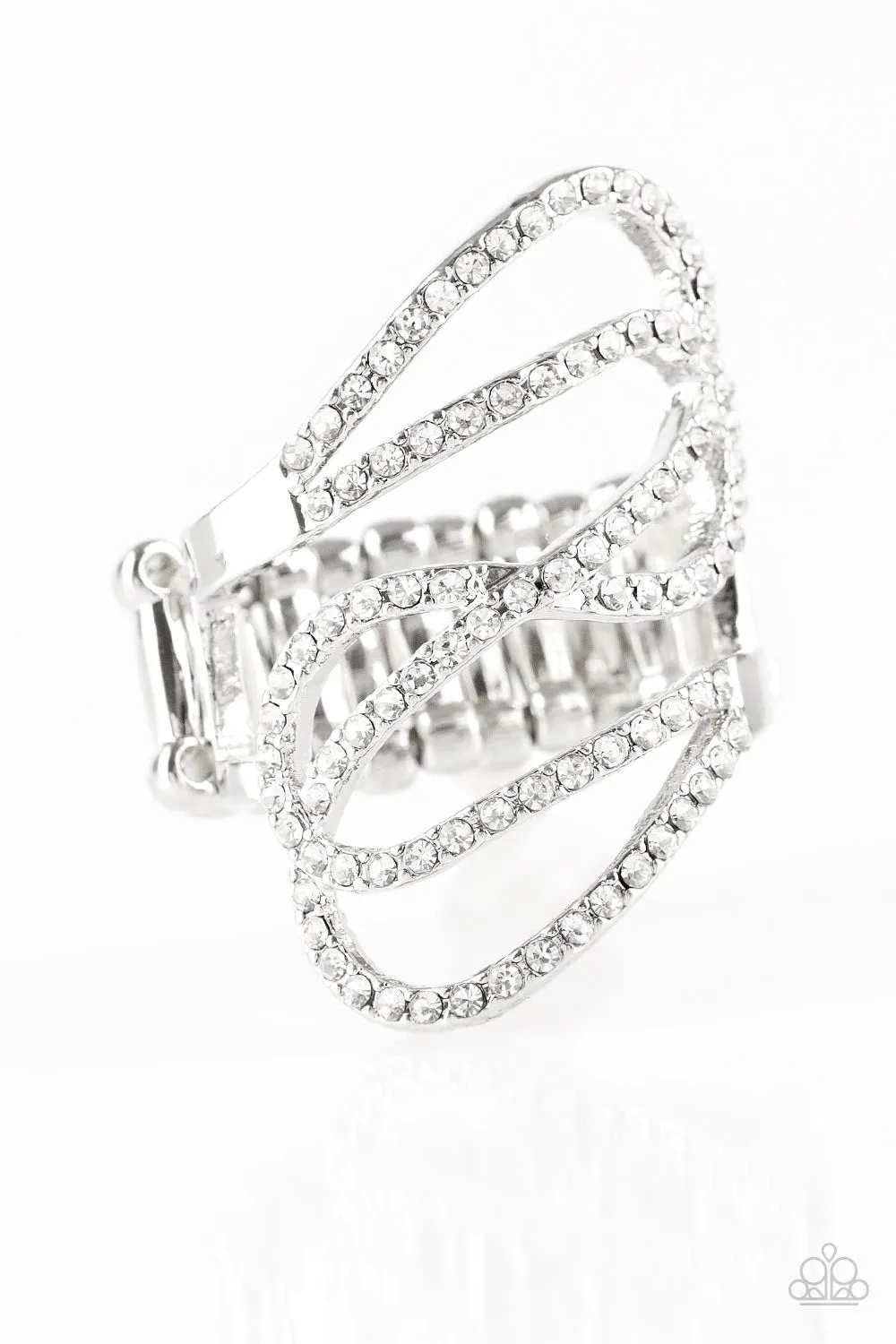 Chasing Starlight White Ring