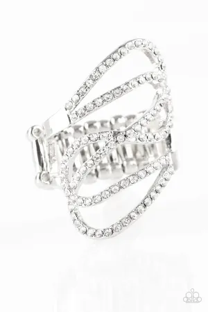 Chasing Starlight White Ring