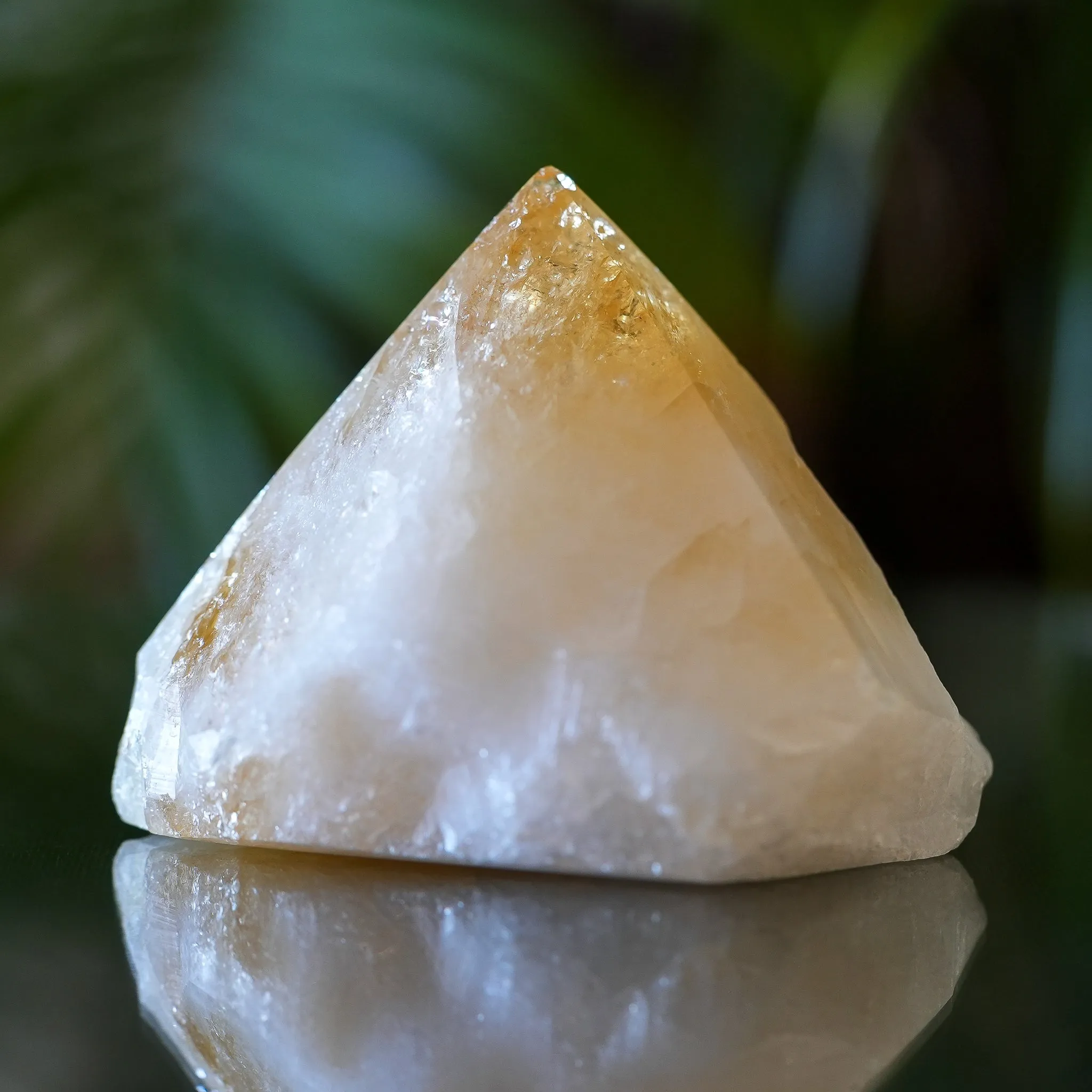 Citrine Crystal Tower from Brazil, 213g