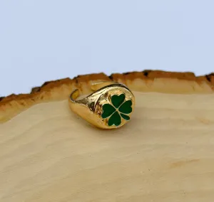 Clover Adjustable Ring