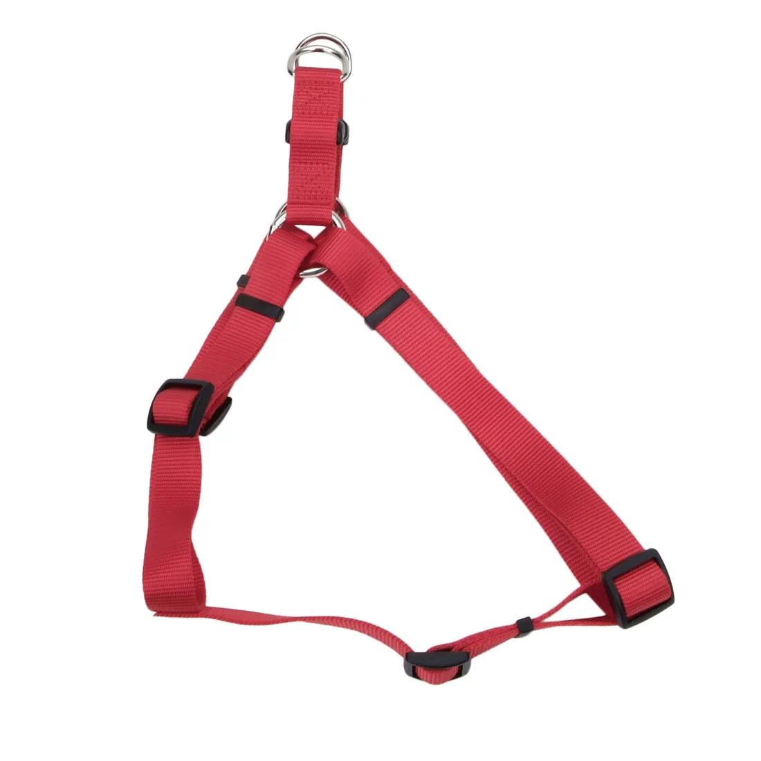 Coastal Comfort Wrap Adjustable Dog Harness Red