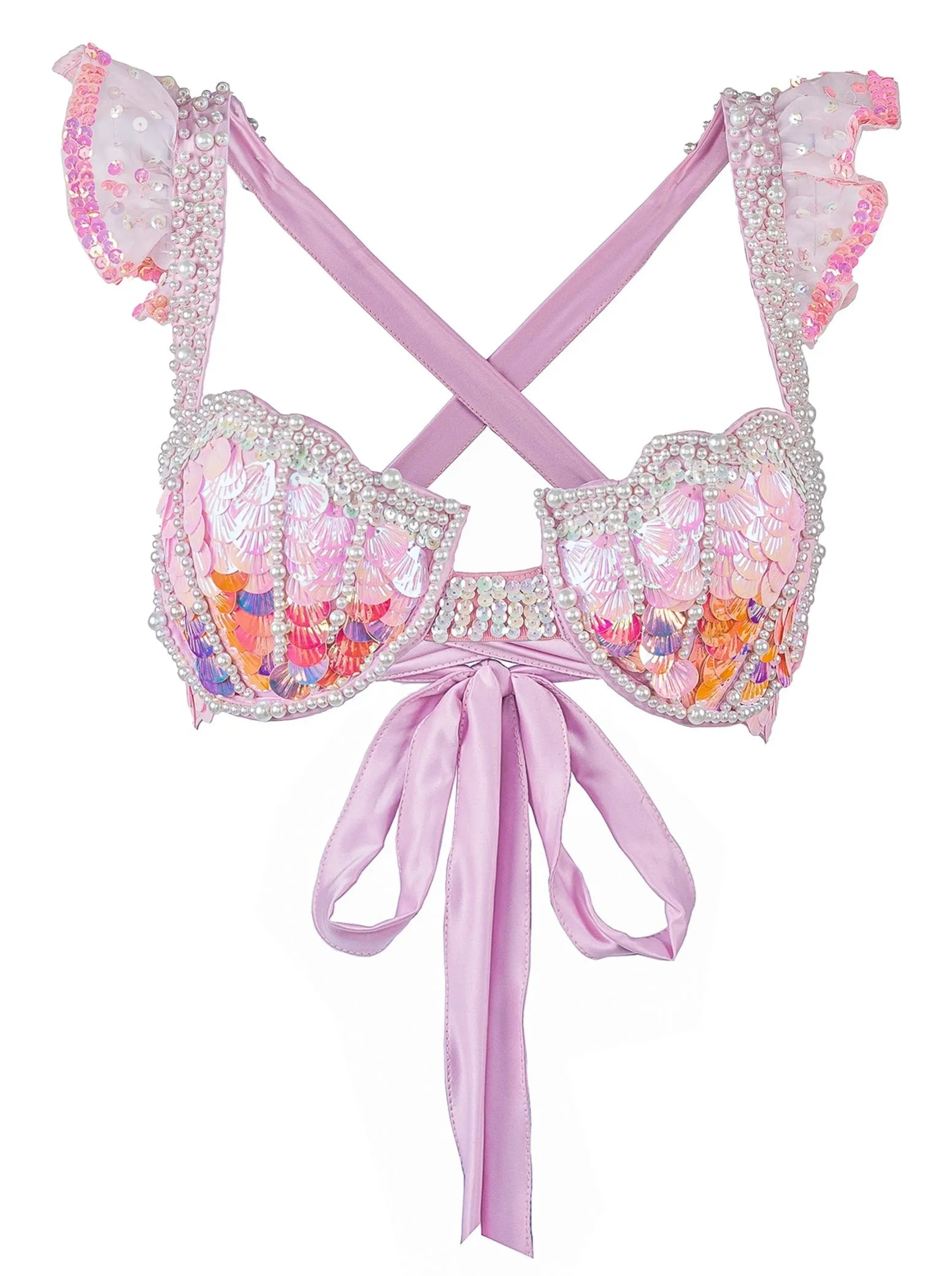 Coralia Mermaid Shell Bra