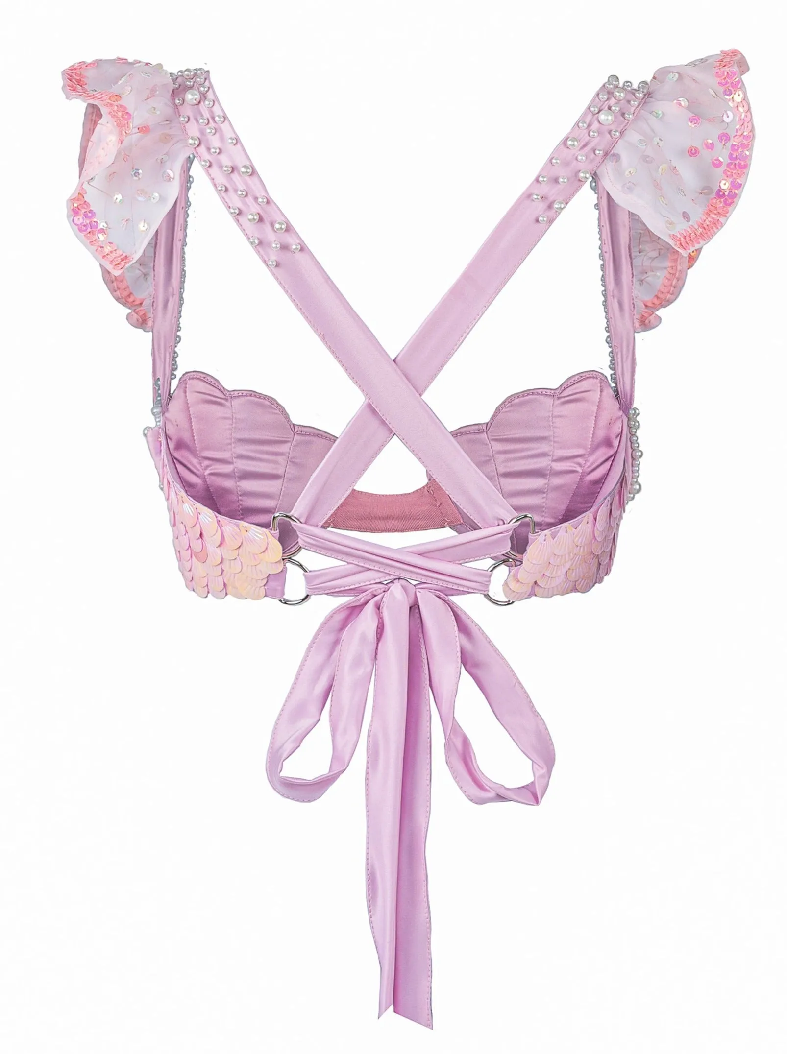 Coralia Mermaid Shell Bra