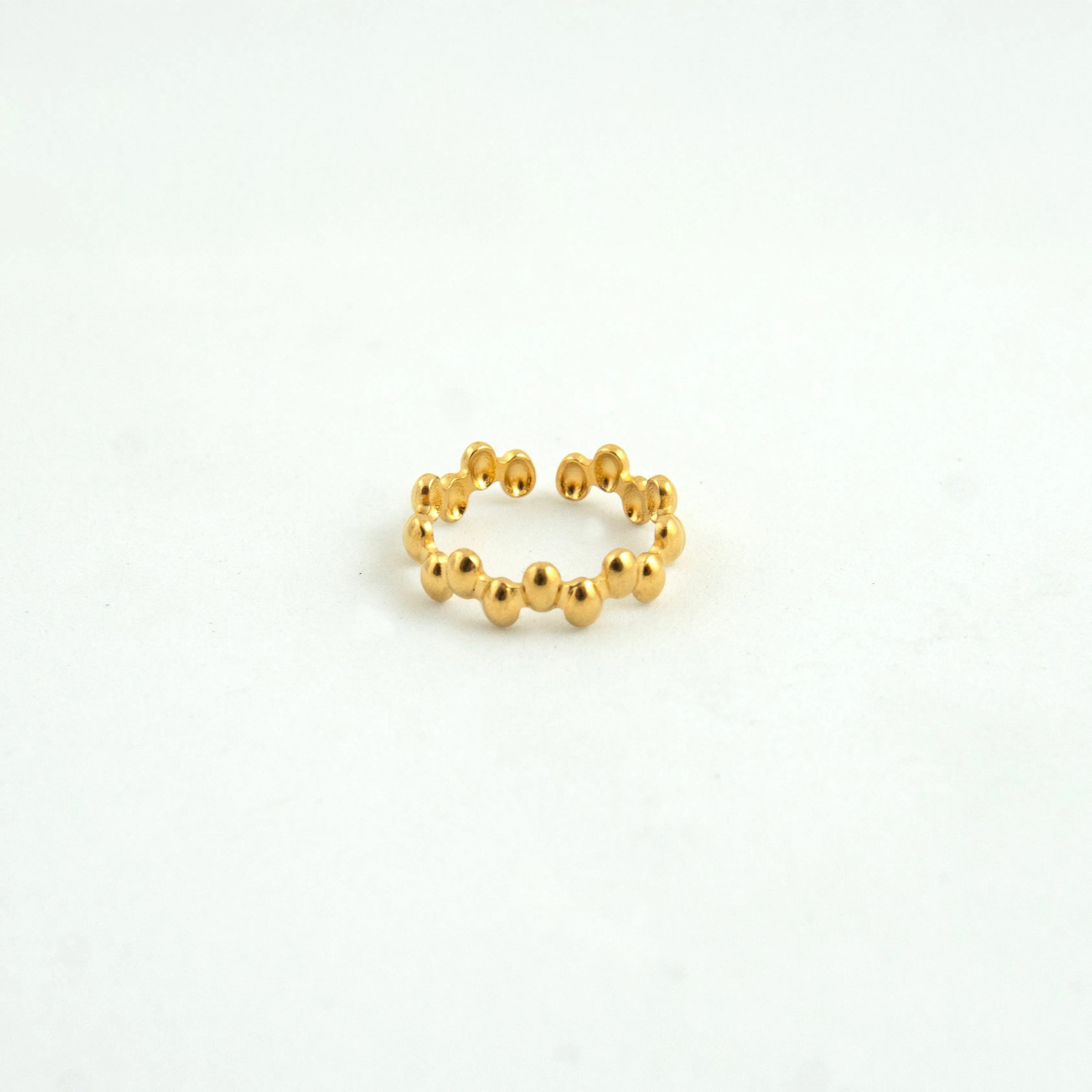 Crib Luxe Adjustable Ring Gold Plated