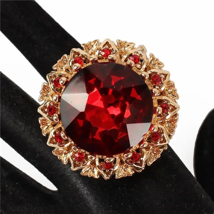 Crystal Chunky Stretch Ring