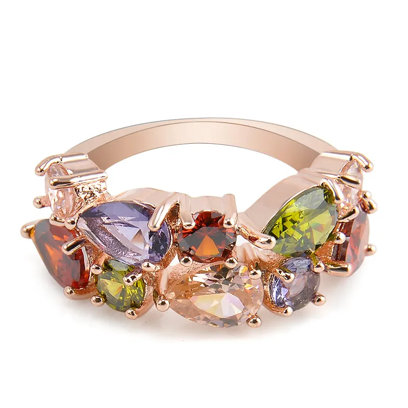 Crystal Cluster Ring