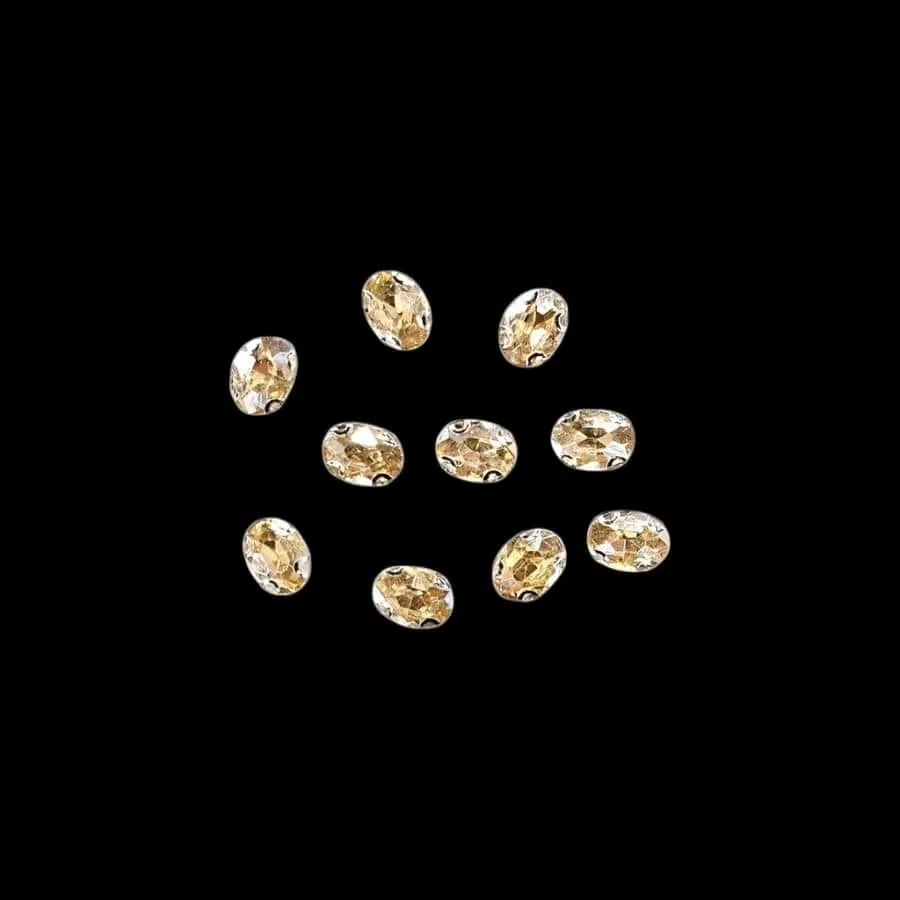 Crystal D.R Stone 6x8 Oval