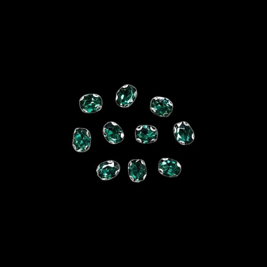 Crystal D.R Stone 6x8 Oval