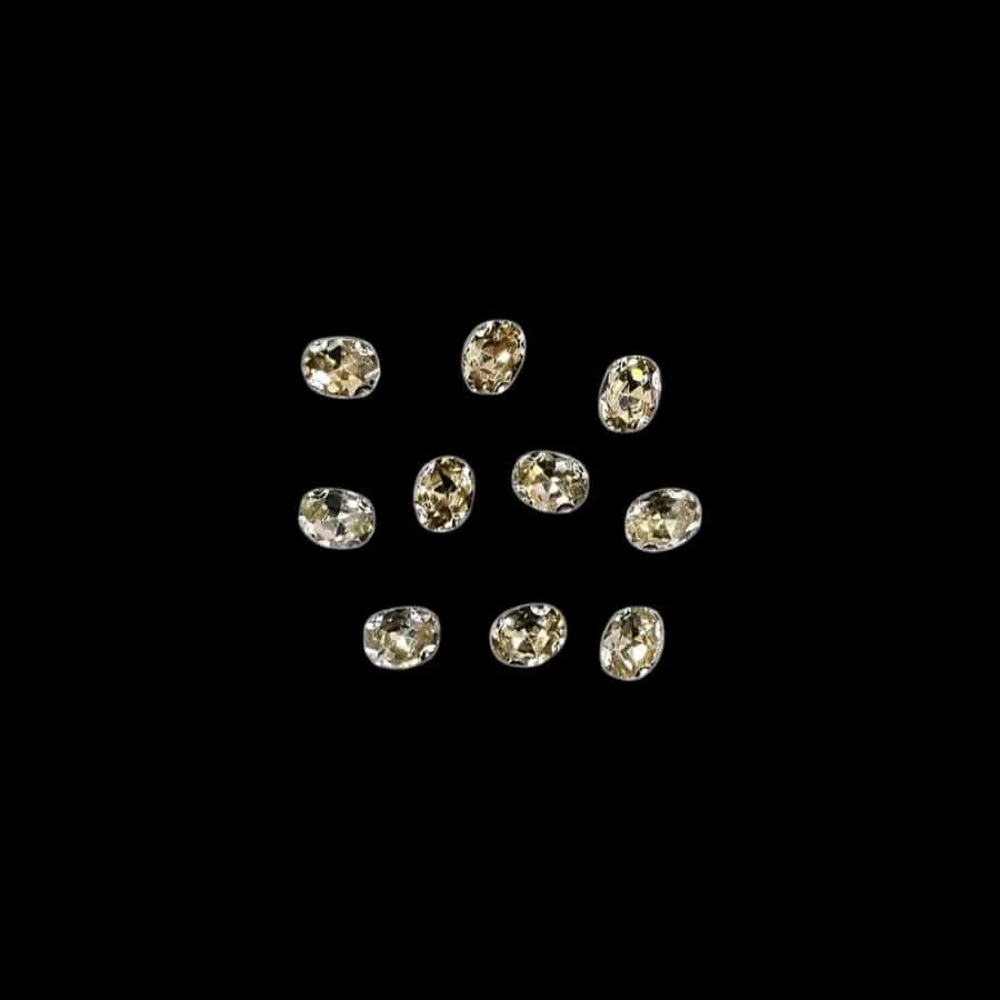 Crystal D.R Stone 6x8 Oval