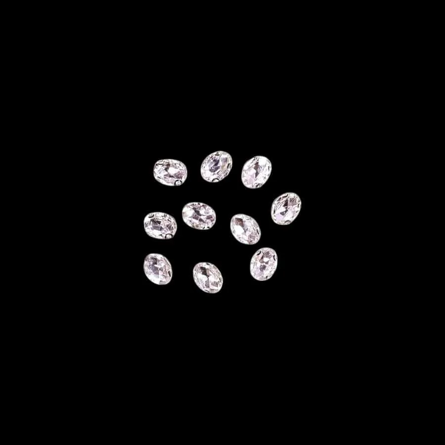 Crystal D.R Stone 6x8 Oval
