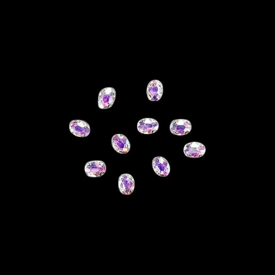 Crystal D.R Stone 6x8 Oval