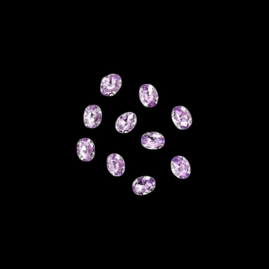 Crystal D.R Stone 6x8 Oval