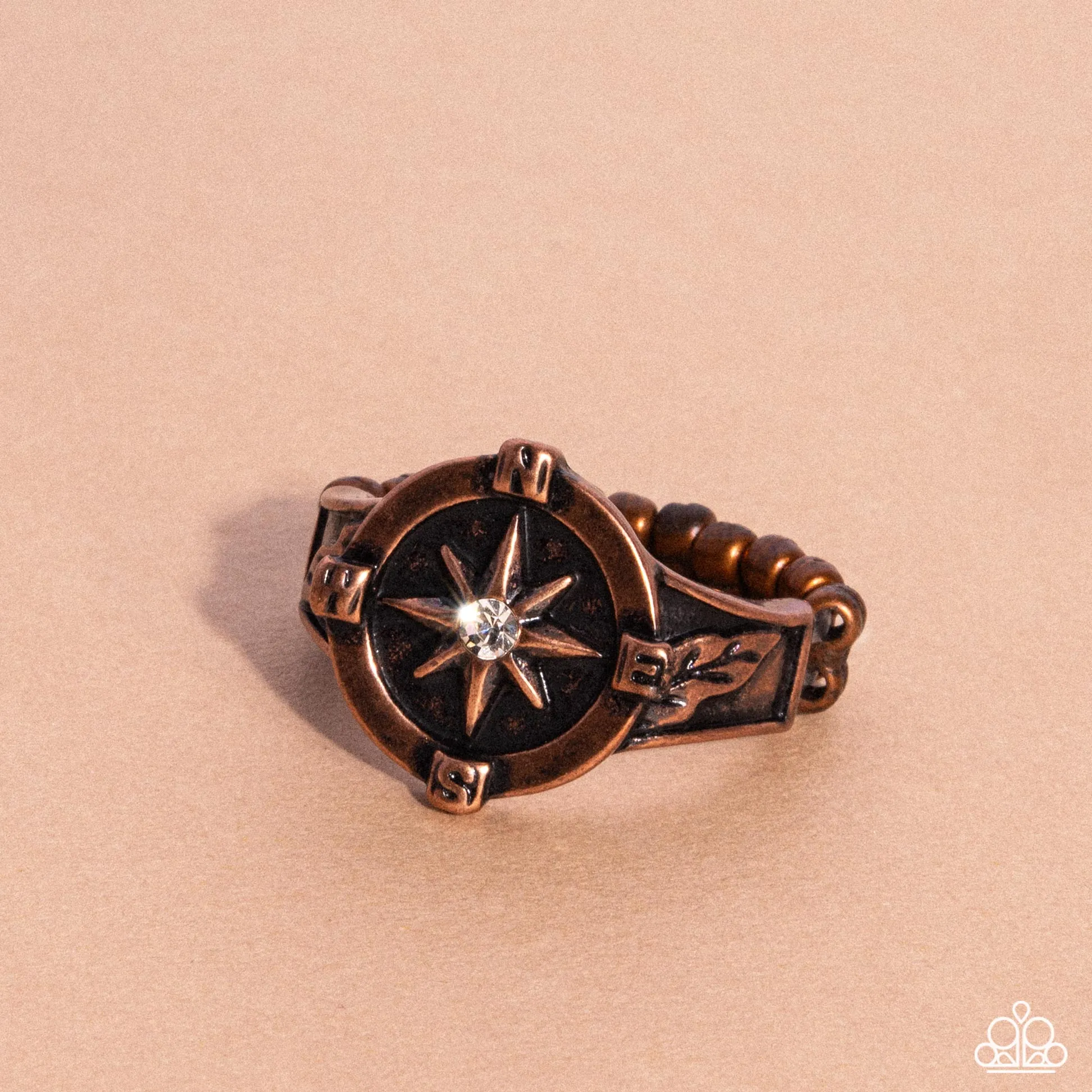 Cultured Compass - Copper Ring