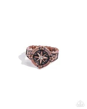 Cultured Compass - Copper Ring