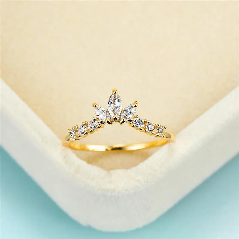 Cute Crystal Stone Ring