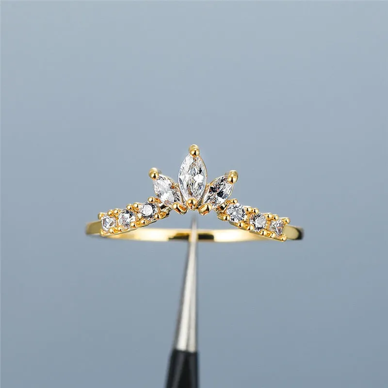 Cute Crystal Stone Ring