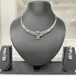 CZ Necklace Set