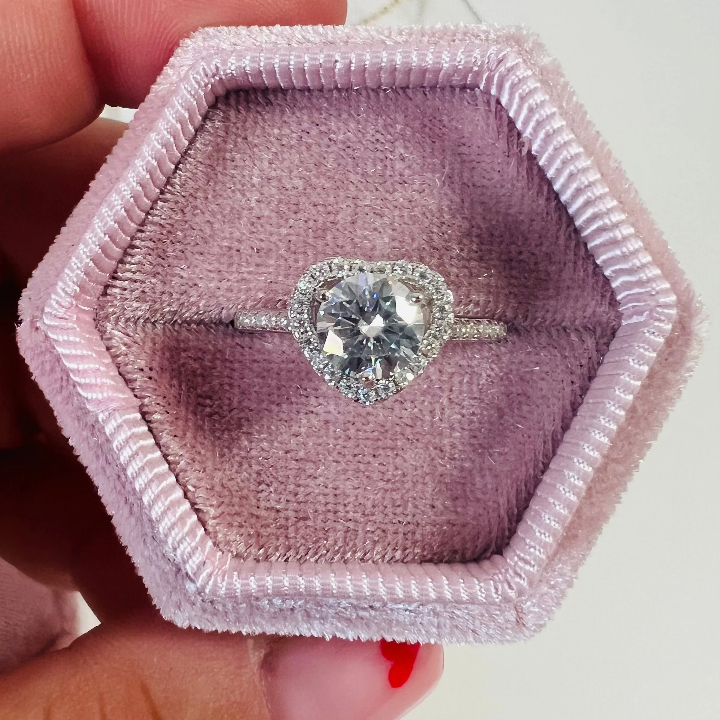 Darling Heart Adjustable Ring