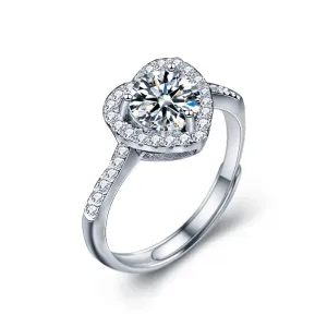Darling Heart Adjustable Ring
