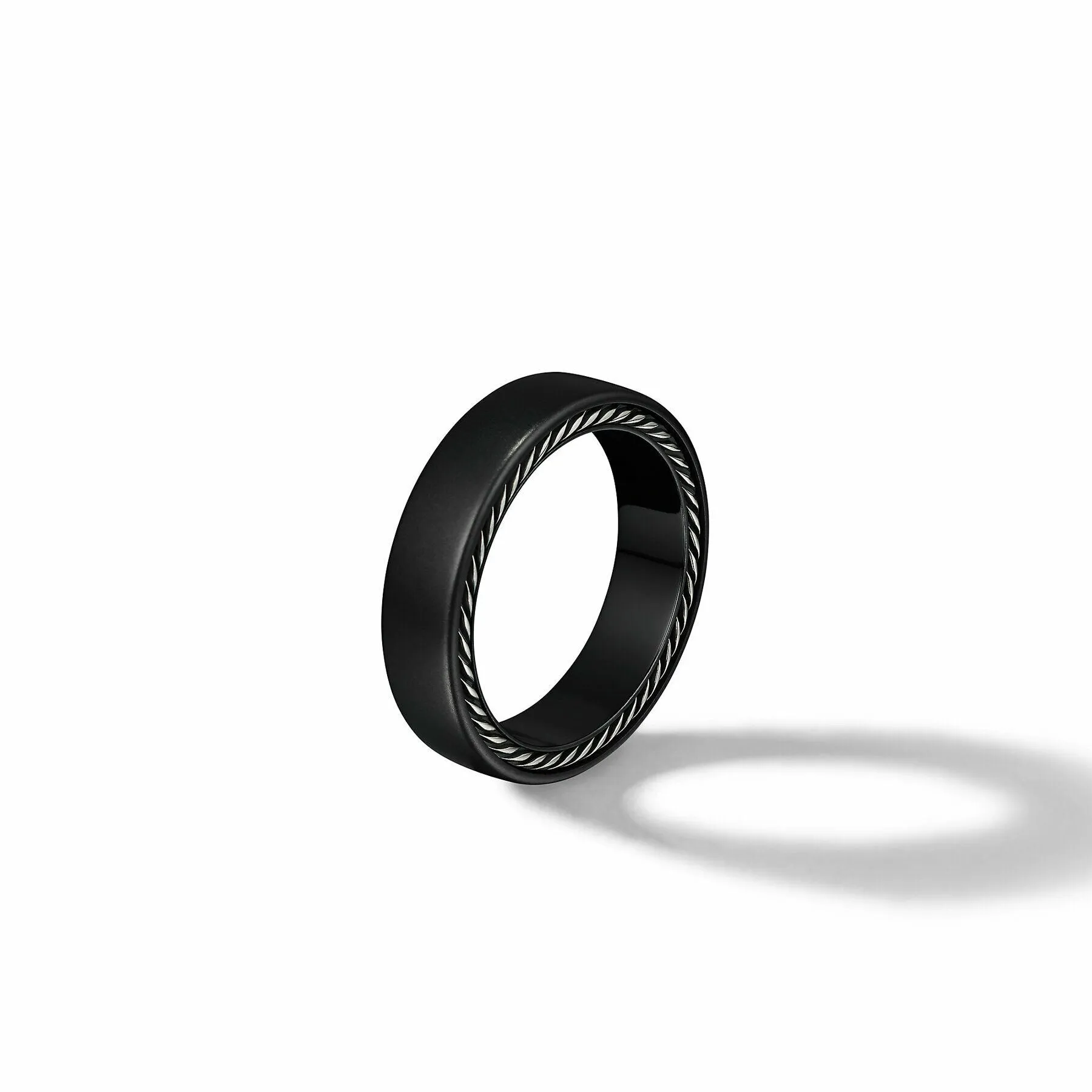 David Yurman  Ring in Black Titanium