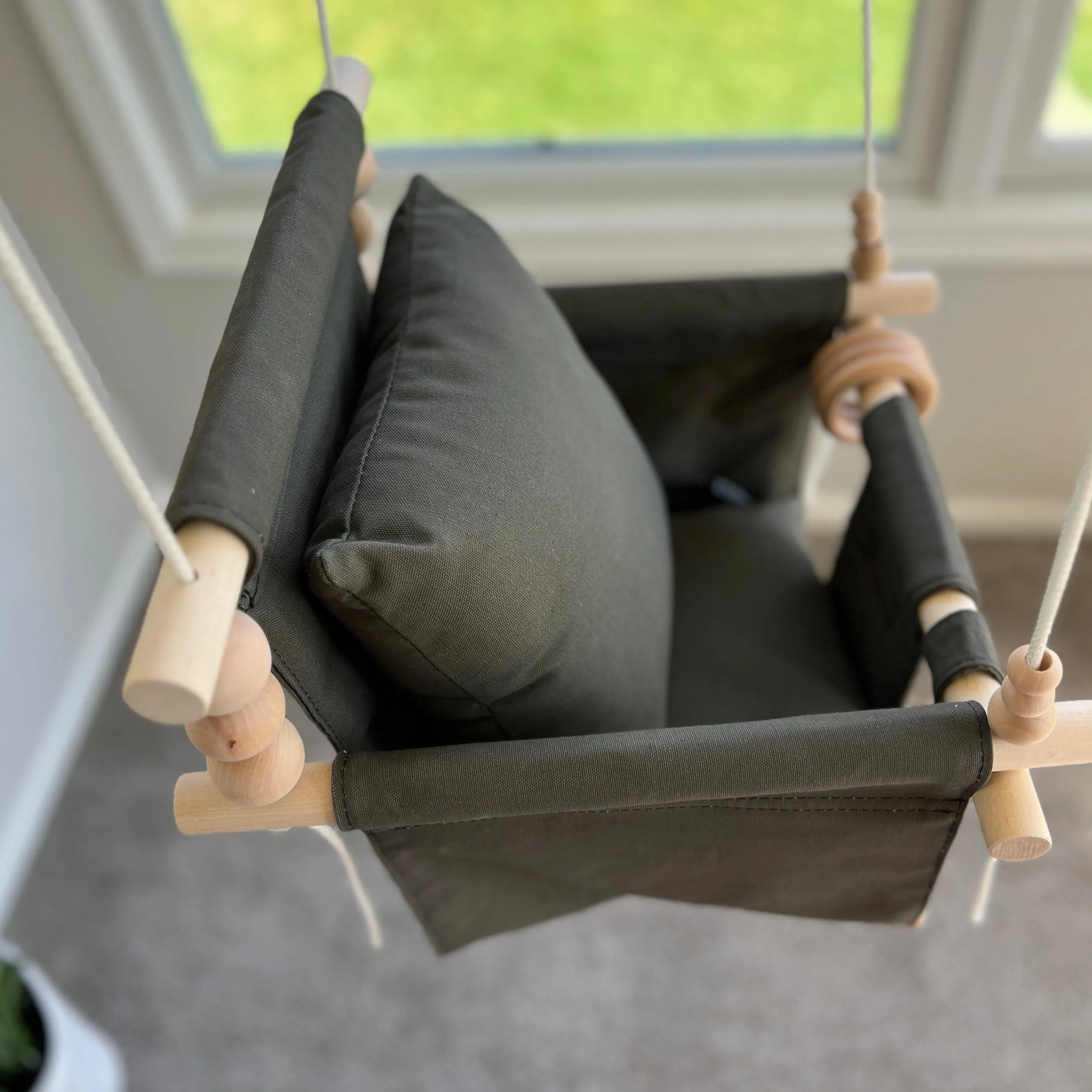 Deluxe Indoor High Back Swing Bundle - Brick
