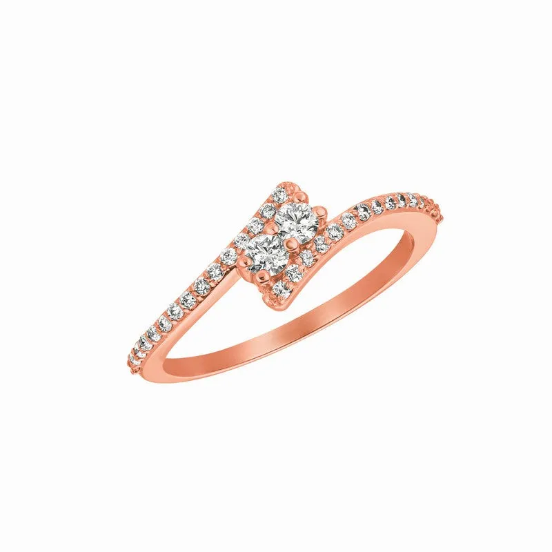 DIAMOND RING 14K GOLD (0.33 CTW) 3