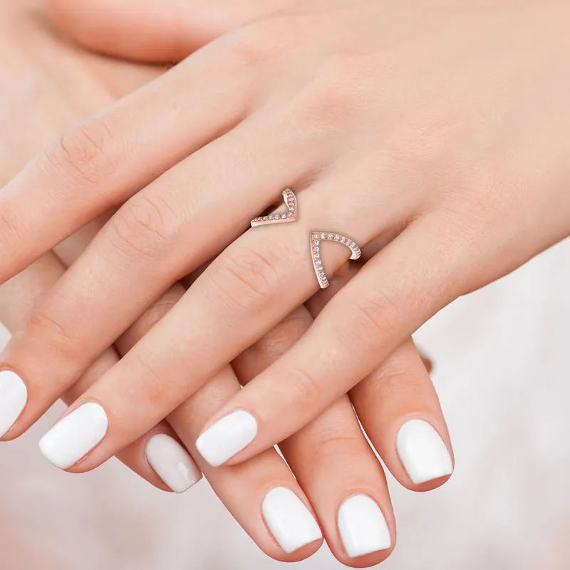 DIAMOND RING 14K GOLD (0.38 CTW)