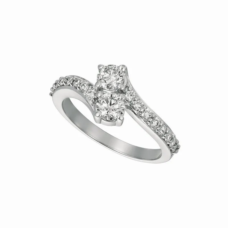 DIAMOND RING 14K GOLD (1 CTW) 7