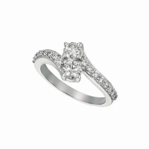 DIAMOND RING 14K GOLD (1 CTW) 7