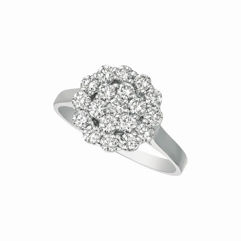 DIAMOND RING 14K GOLD (1.51 CTW) R7205-1.5WD