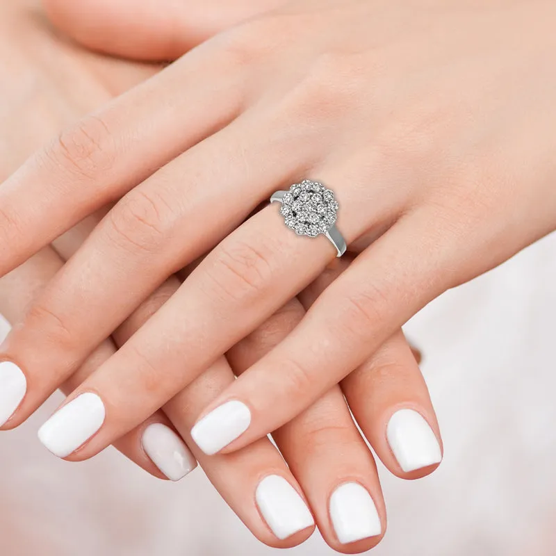 DIAMOND RING 14K GOLD (1.51 CTW) R7205-1.5WD