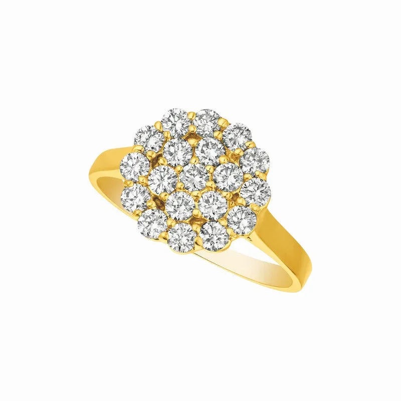 DIAMOND RING 14K GOLD (1.51 CTW) R7205-1.5WD