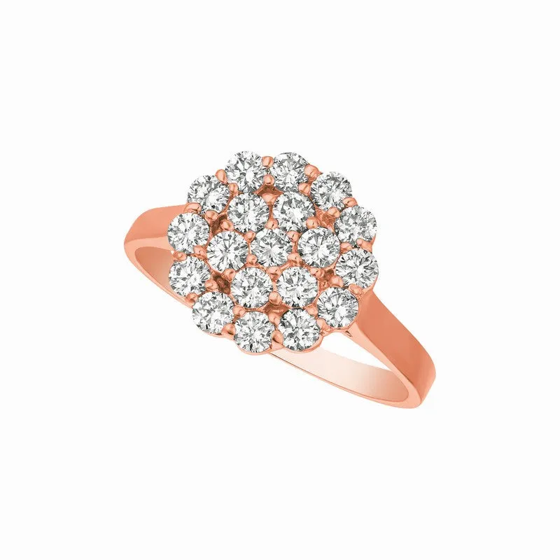 DIAMOND RING 14K GOLD (1.51 CTW) R7205-1.5WD