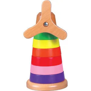 Discoveroo Windmill Stackeroo Wooden