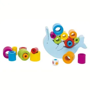 Dolphin Balancing Game of Skill - Wooden Toys