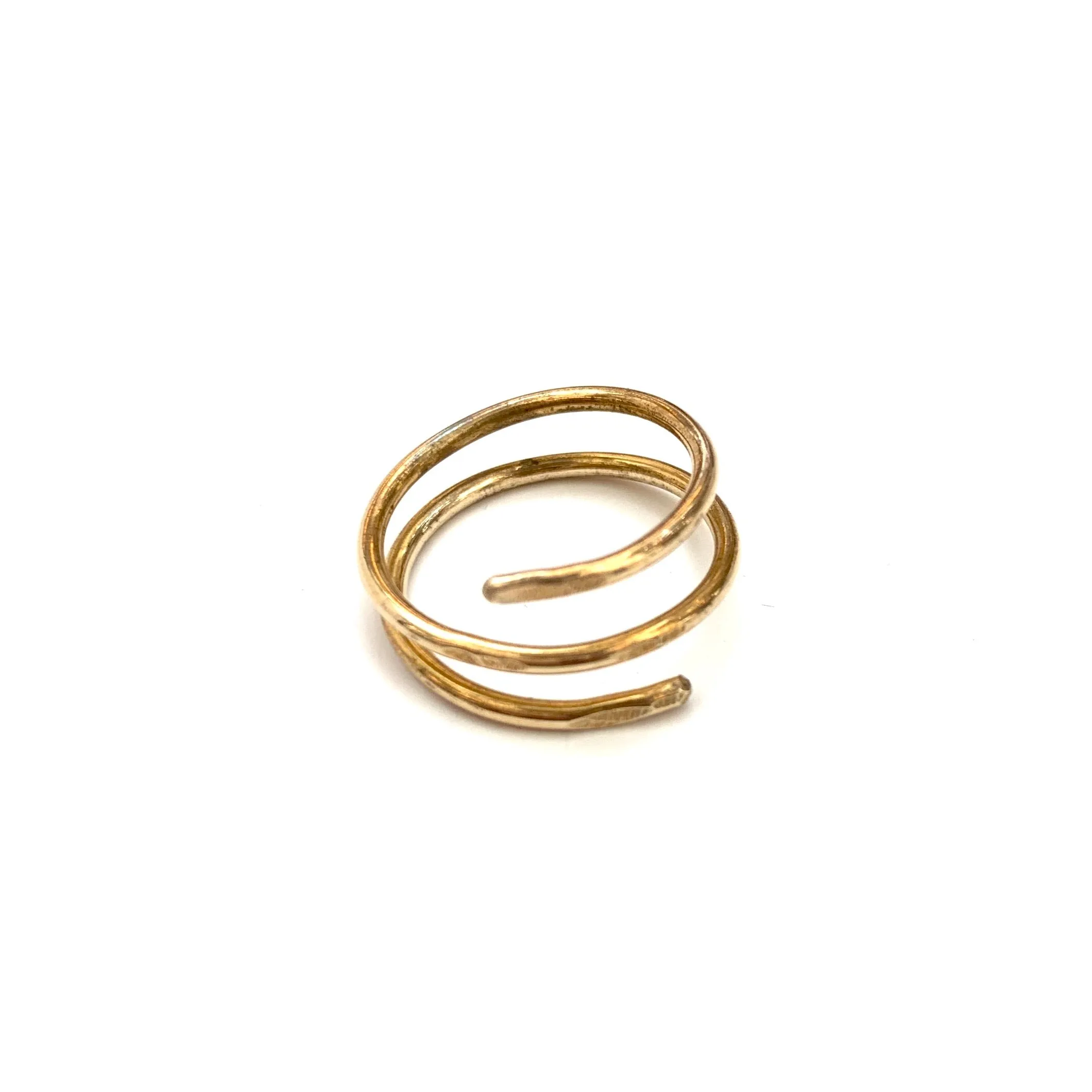 DOS PINCELES - Swirl Midi Ring