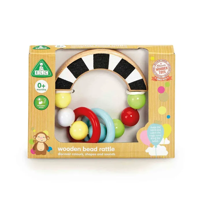 Elc Wooden Bead Rattle