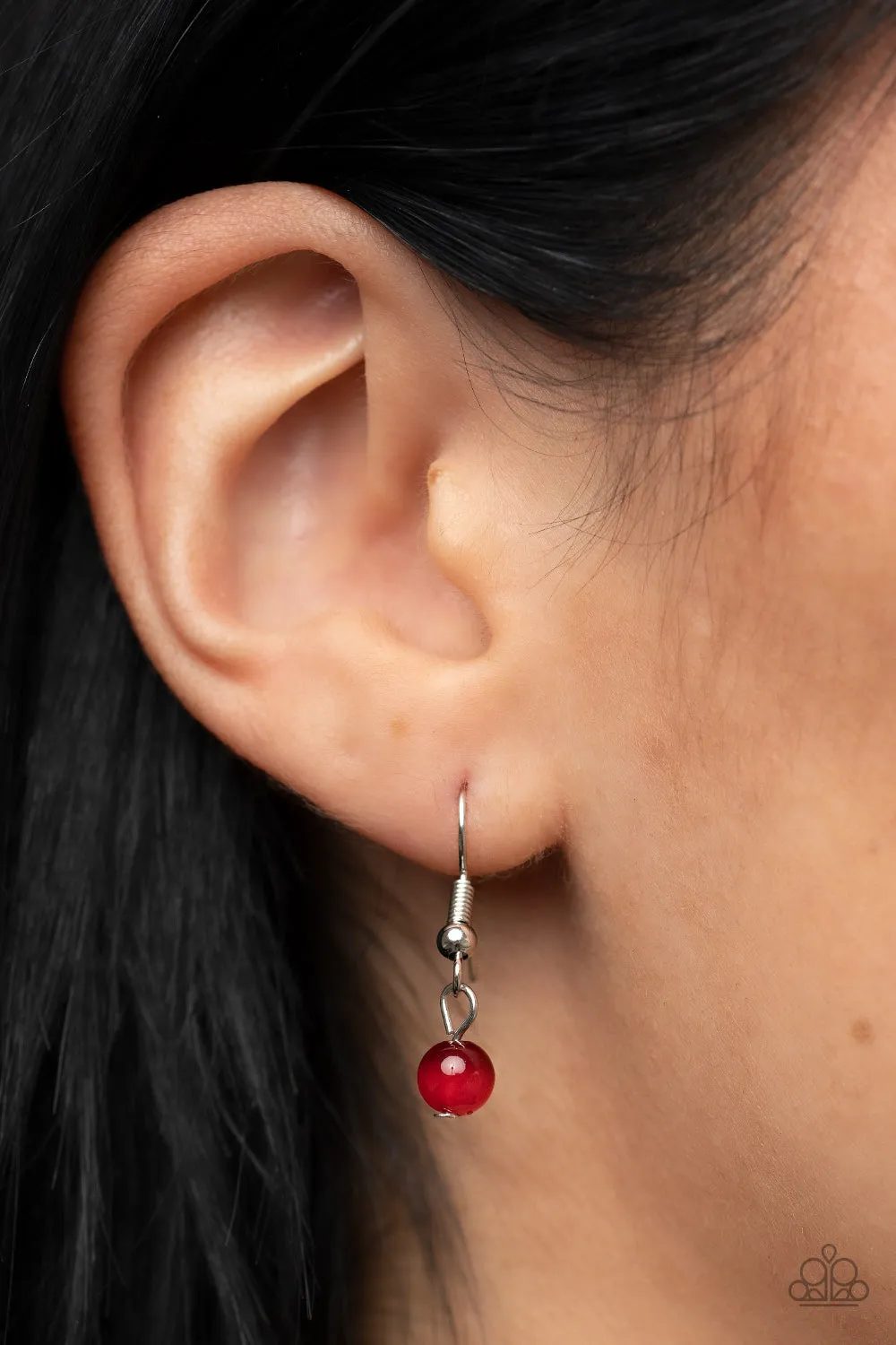 Epicenter of Elegance - Red Necklace - Paparazzi Accessories