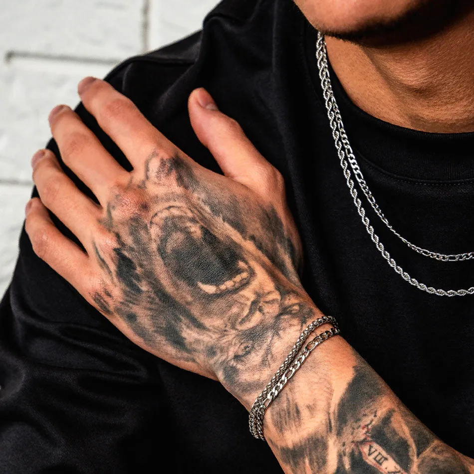Essentials Chain Stack - Silver