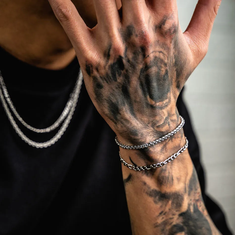 Essentials Chain Stack - Silver