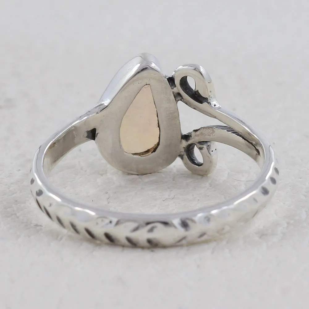 Ethiopian Opal Gemstone Designer Rings