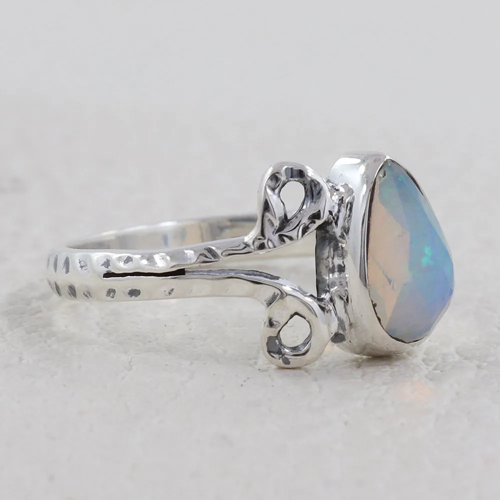 Ethiopian Opal Gemstone Designer Rings