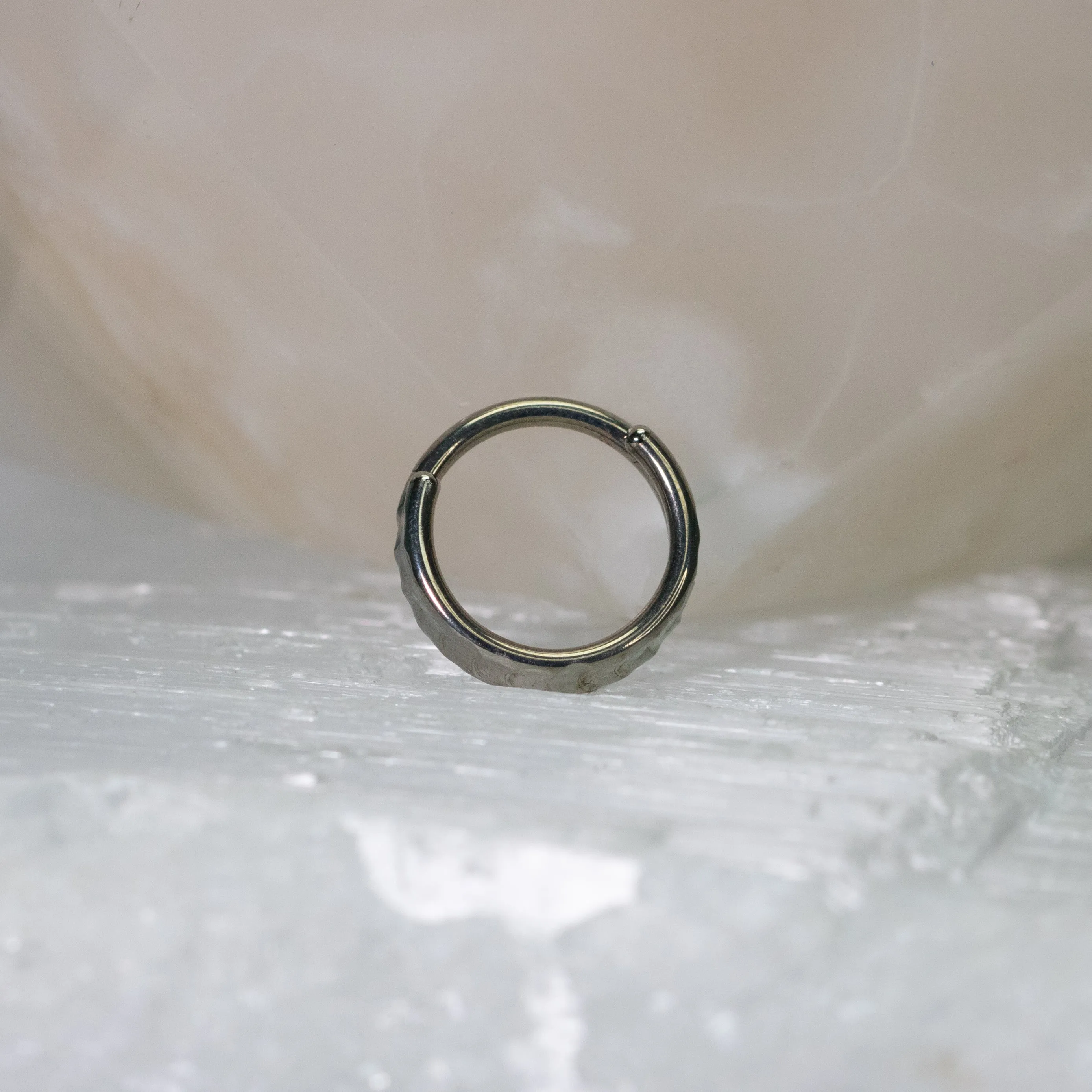 Faceted Clicker Ring