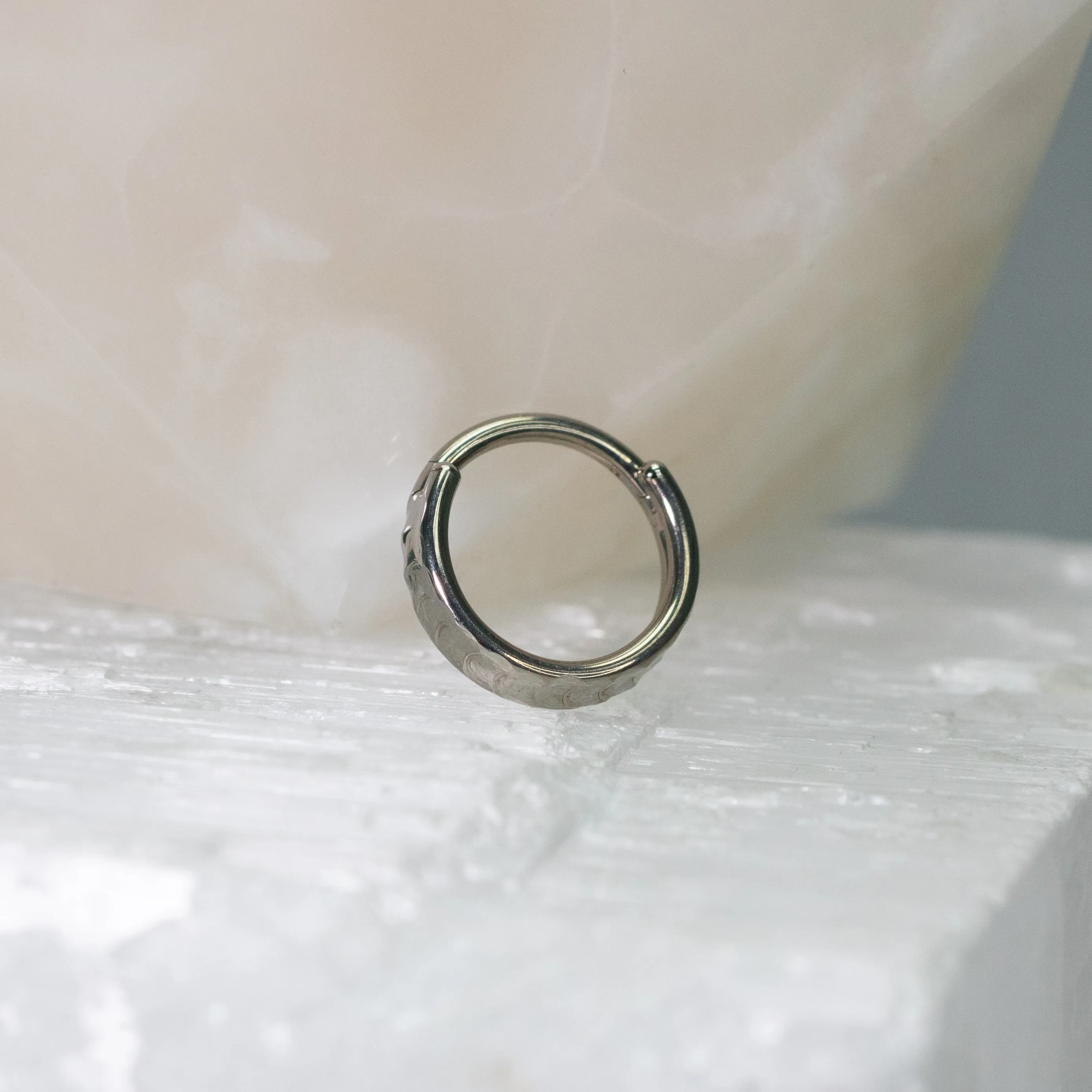 Faceted Clicker Ring