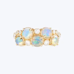 Faceted Gemstone Ring