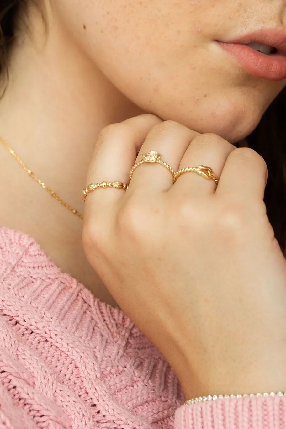 Farrah Bead Ring